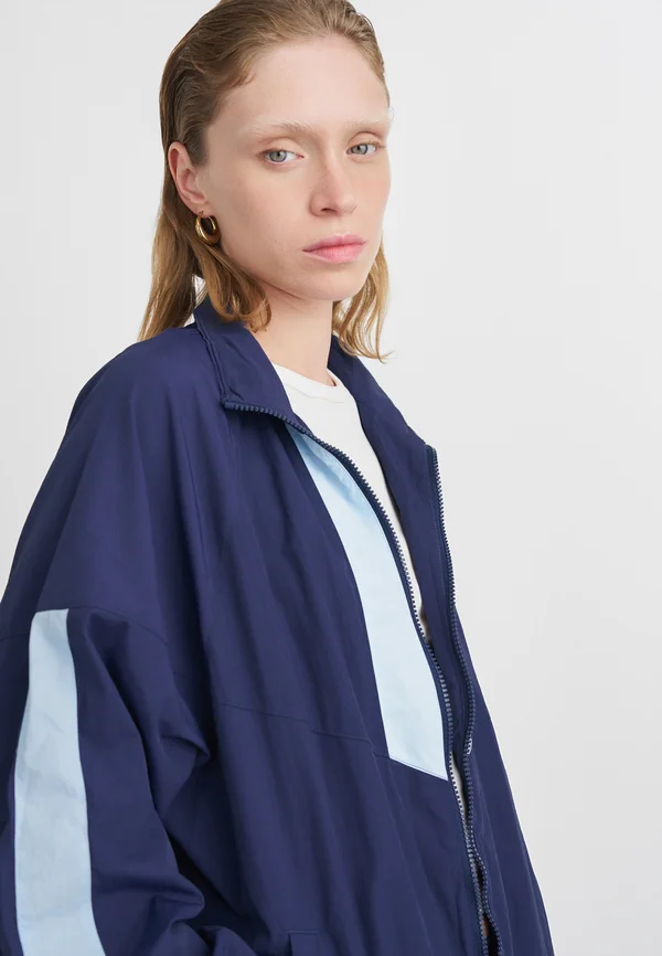 Summer jacket - midnight navy/celestine blue