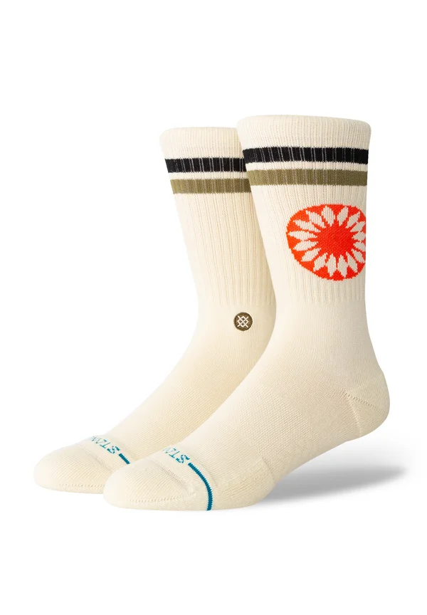 SUN DIAL CREW UNISEX - Socks - cream