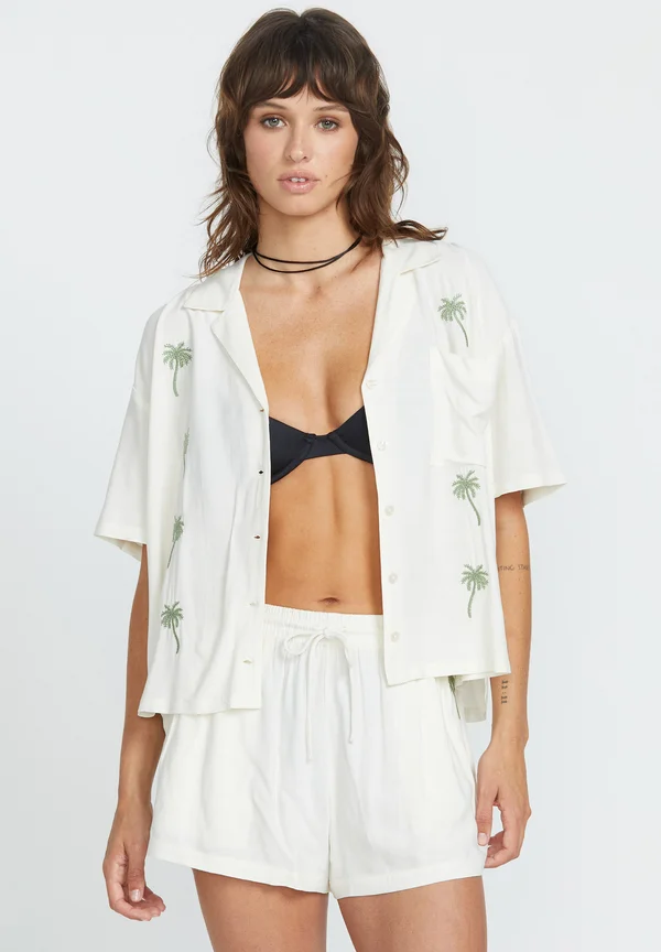 SUN STUNNER - Button-down blouse - bone