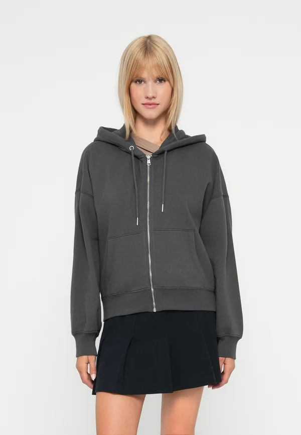 SUNDAY HOODED - Zip-up sweatshirt - black/multi-oloured