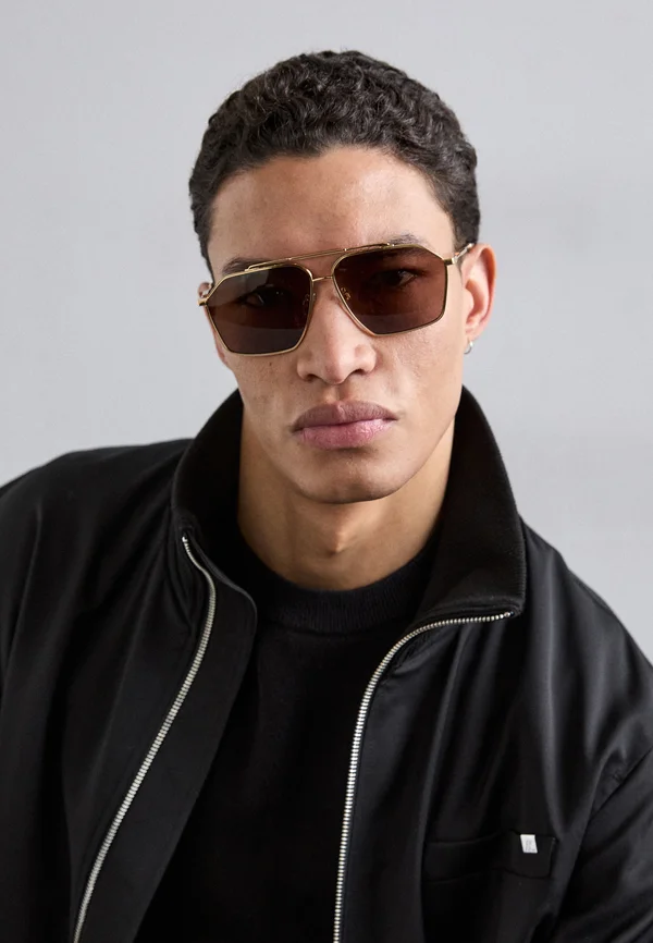 Sunglasses - gold-coloured/dark brown