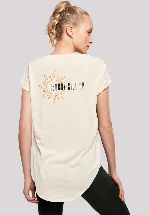 SUNNY SIDE UP - Print T-shirt - whitesand