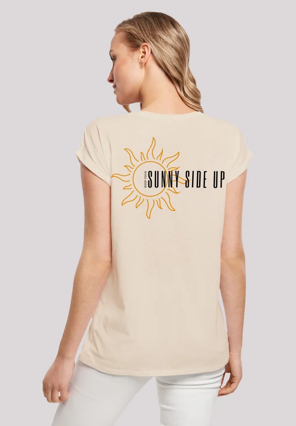 SUNNY SIDE UP - Print T-shirt - whitesand