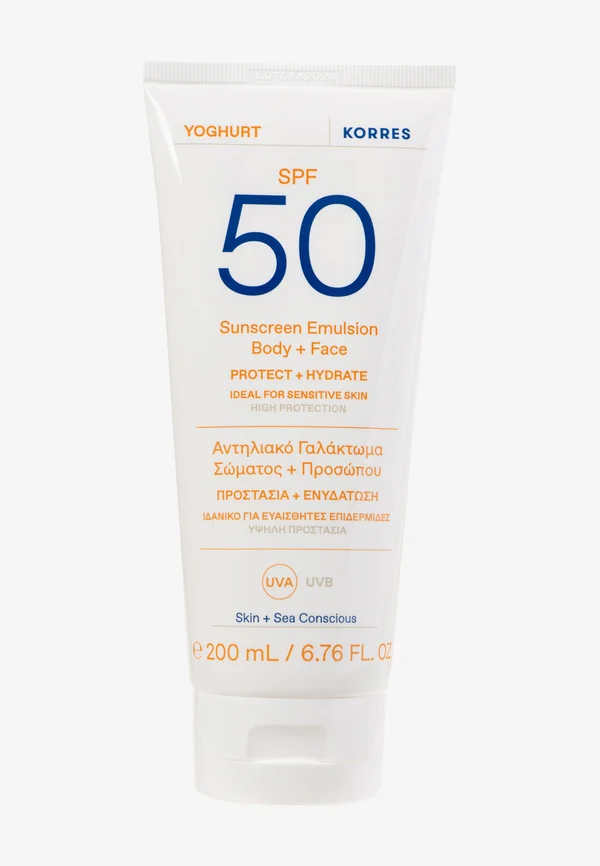 SUNSCREEN EMULSION BODY + FACE SPF50 - Sun protection