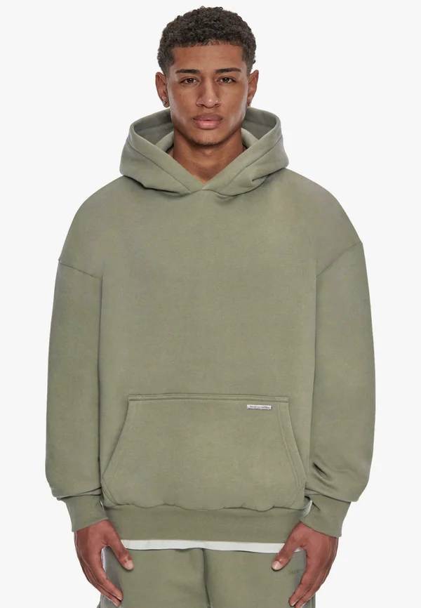 SUPER HEAVY BLANK - Hoodie - olive