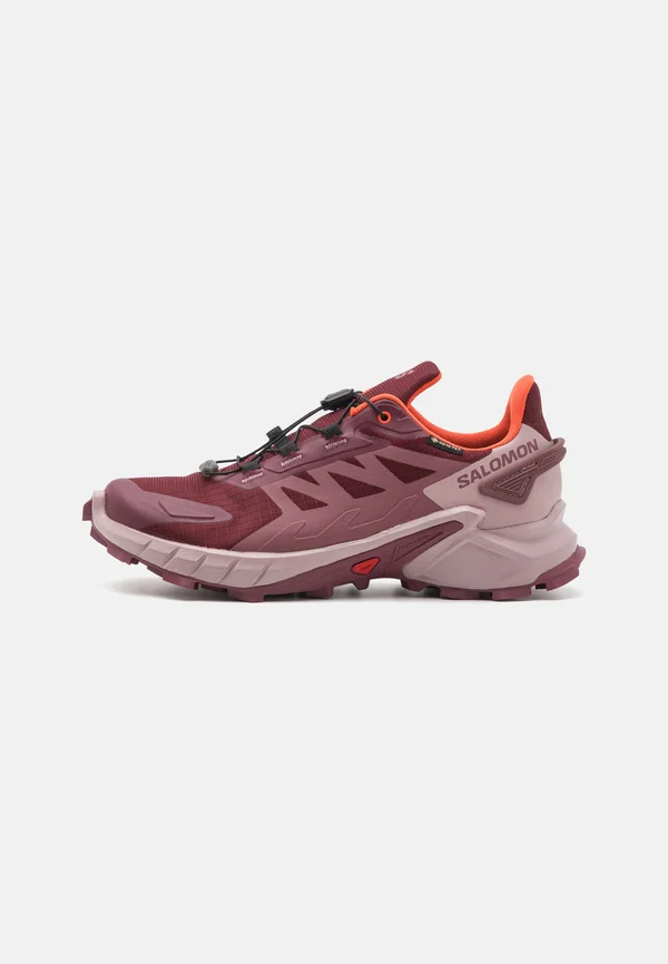 SUPERCROSS 4 GTX - Trail running shoes - tawny port/deauville mauve/cherry tomato