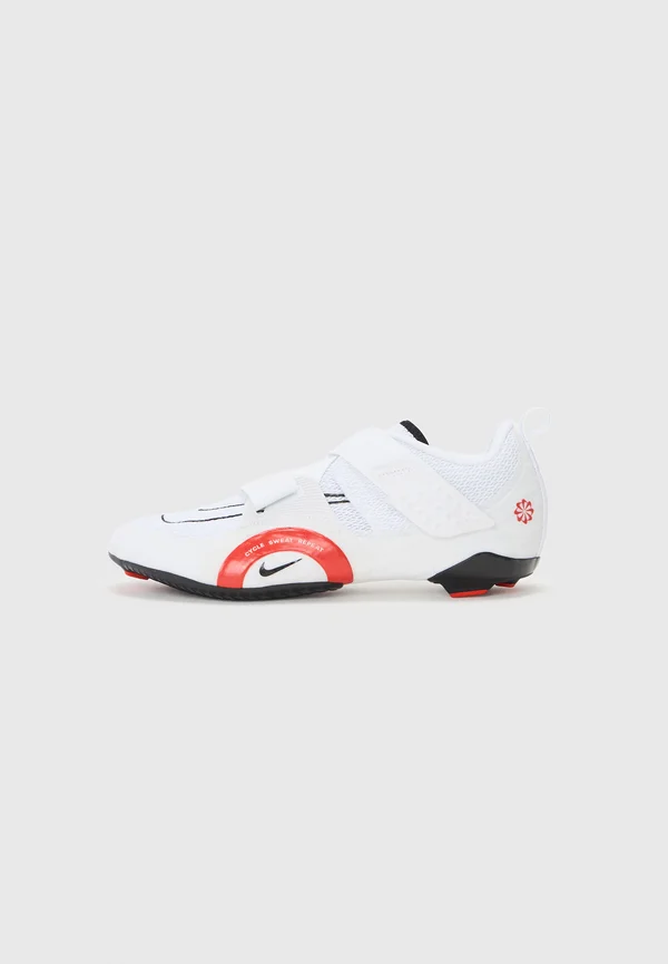 SUPERREP CYCLE 2 UNISEX - Cycling shoes - white/picante red