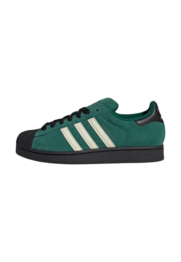 SUPERSTAR II - Trainers - collegiate green   cream white   core black