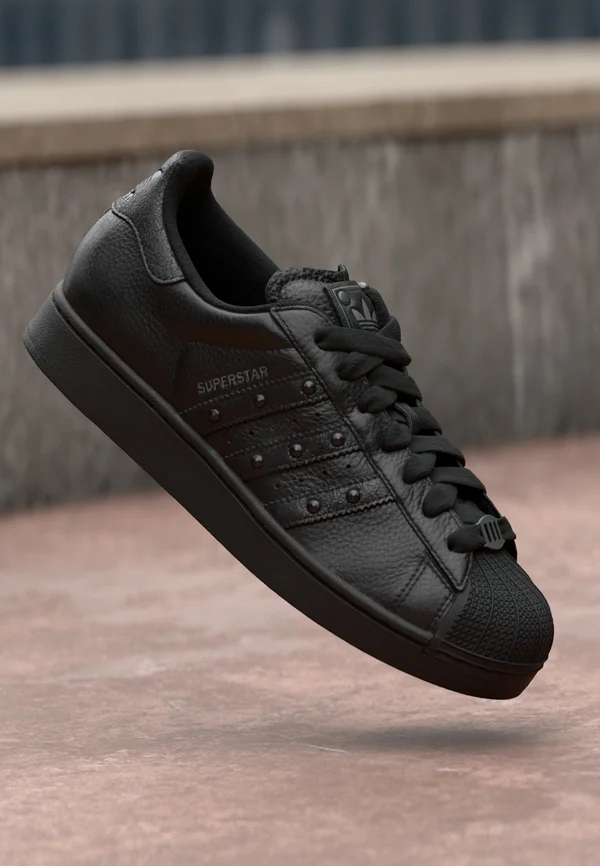 SUPERSTAR II - Trainers - core black/carbon/iron metallic