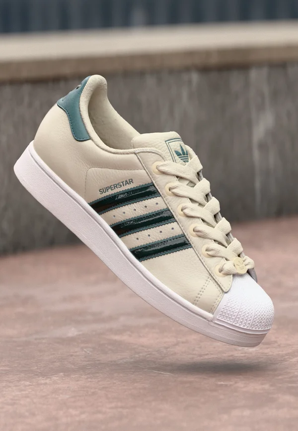 SUPERSTAR II UNISEX - Trainers - alumina/preloved teal/core black