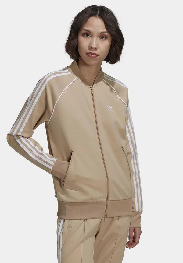 SUPERSTAR TRACKTOP - Bomber Jacket - beige