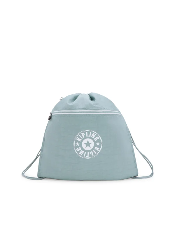 SUPERTABOO CENTER - Drawstring sports bag - relaxed grey combo