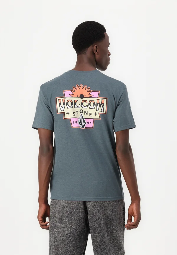 SURE THING - Print T-shirt - dark slate