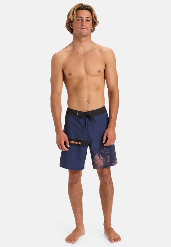 SURFSILK  - Swimming shorts - india ink block thermostamp