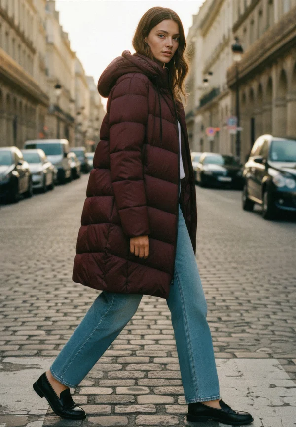 SUSANNE  - Winter coat - fudge