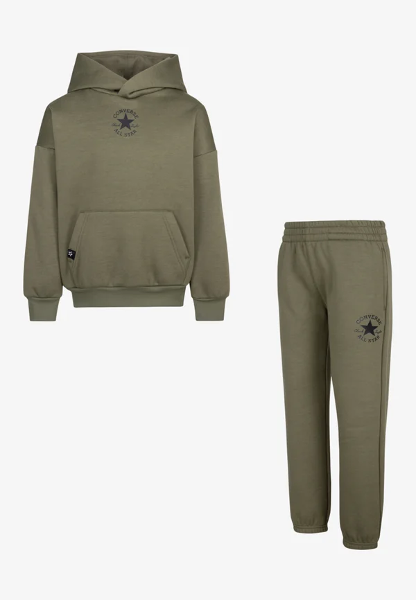 SUSTAINABLE CORE SET - Tracksuit - khaki