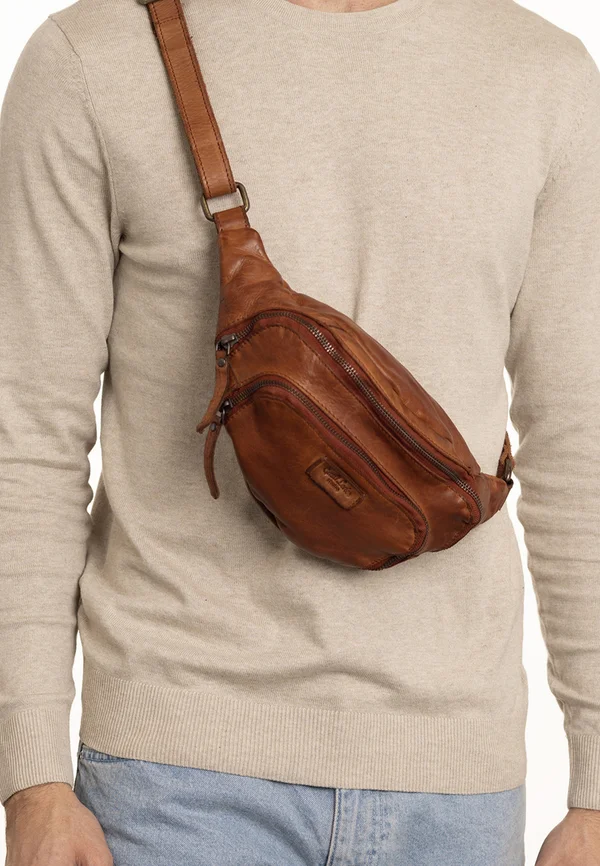 SVERRE - Bum bag - braun