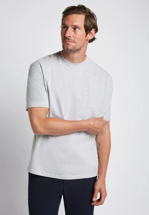 SWEAT-BLOCKING - Basic T-shirt - Light grey