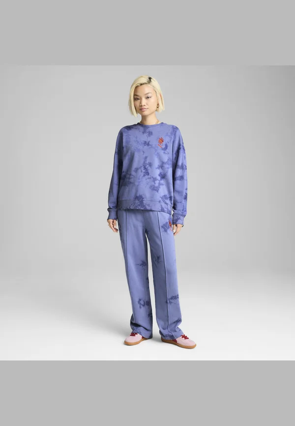 Sweatshirt - blue crystal