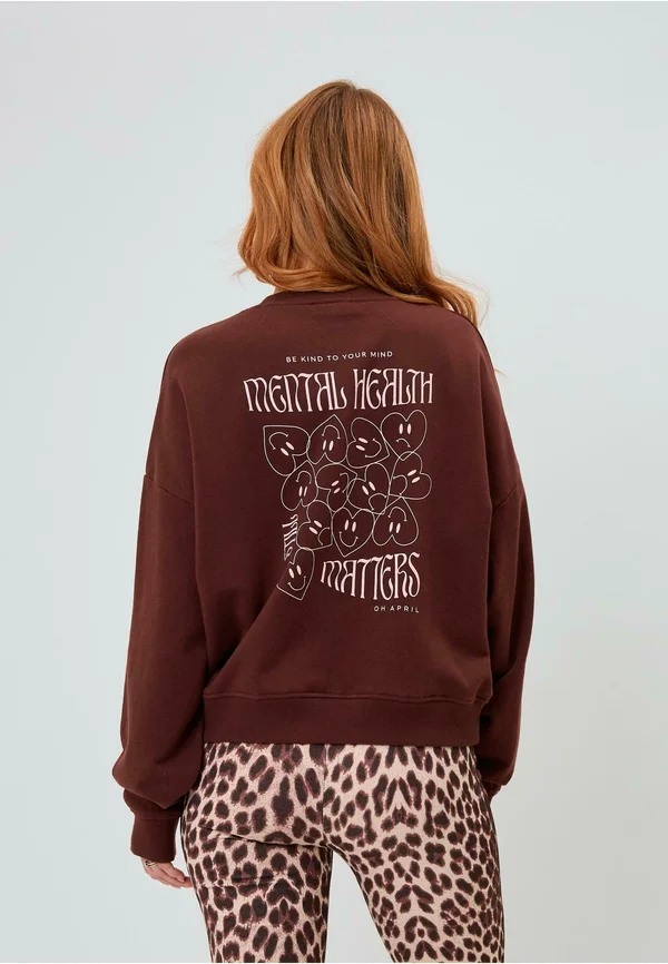 Sweatshirt - brown