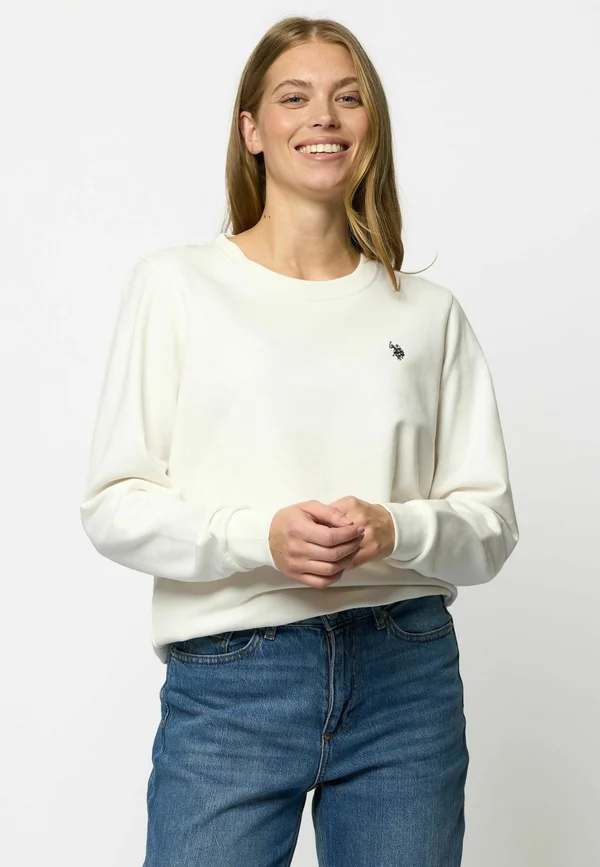 Sweatshirt - cloud dancer