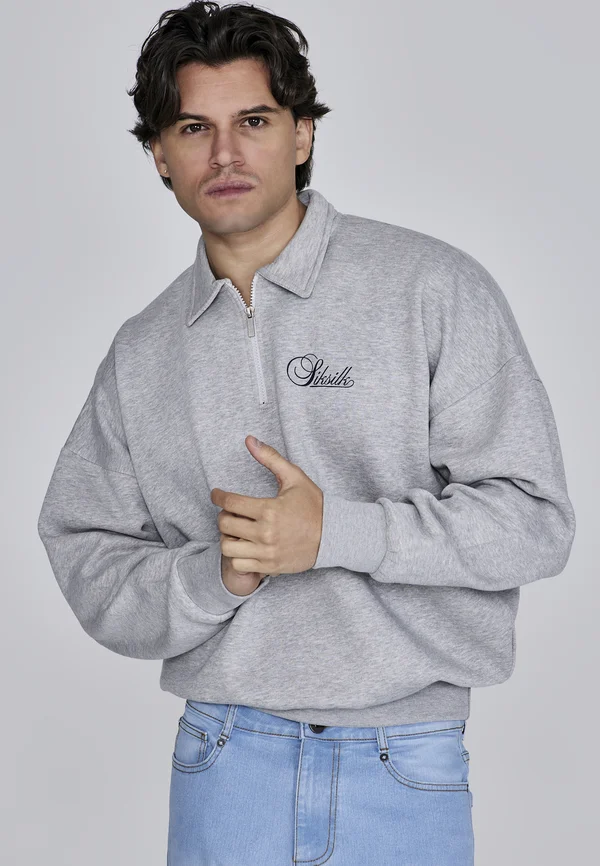 Sweatshirt - grey marl