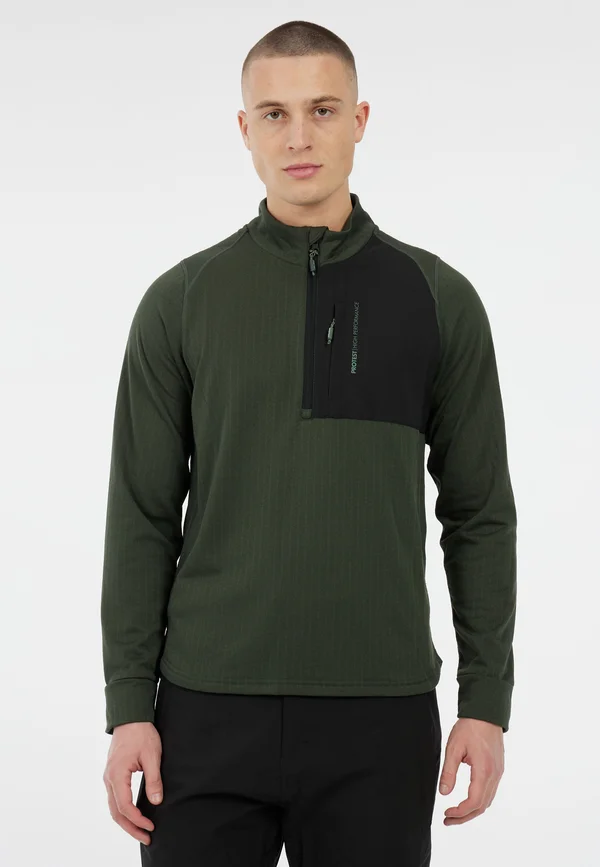Sweatshirt - kale green