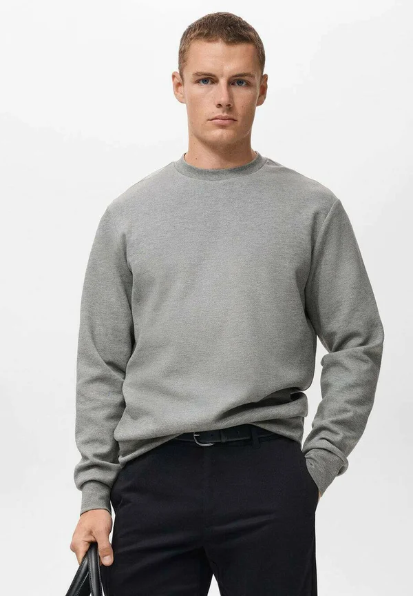 Sweatshirt - mottled grey