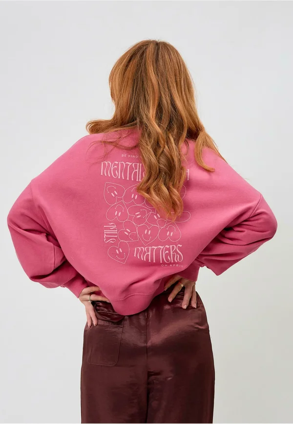 Sweatshirt - pink