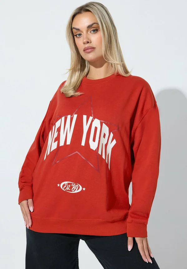 Sweatshirt - red