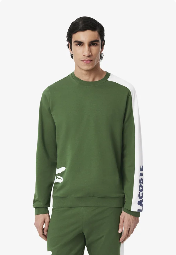 Sweatshirt - vert   bleu marine   blanc-dqi