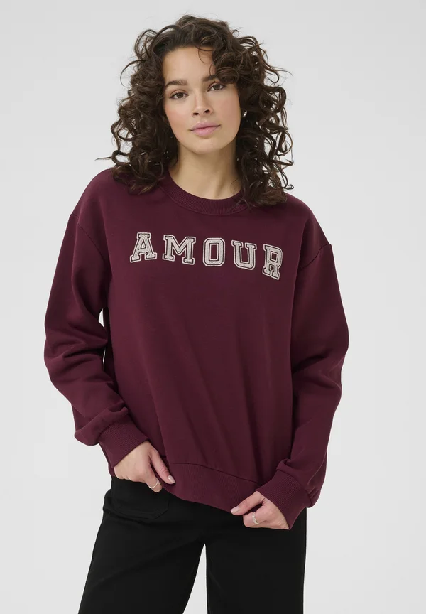 Sweatshirt - windsor wine amour embd