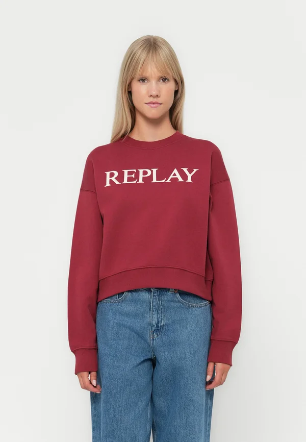 Sweatshirt - wine red