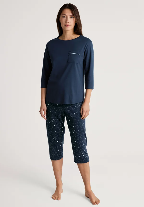 SWEET DREAMS 3/4 SET - Pyjama set - peacoat blue