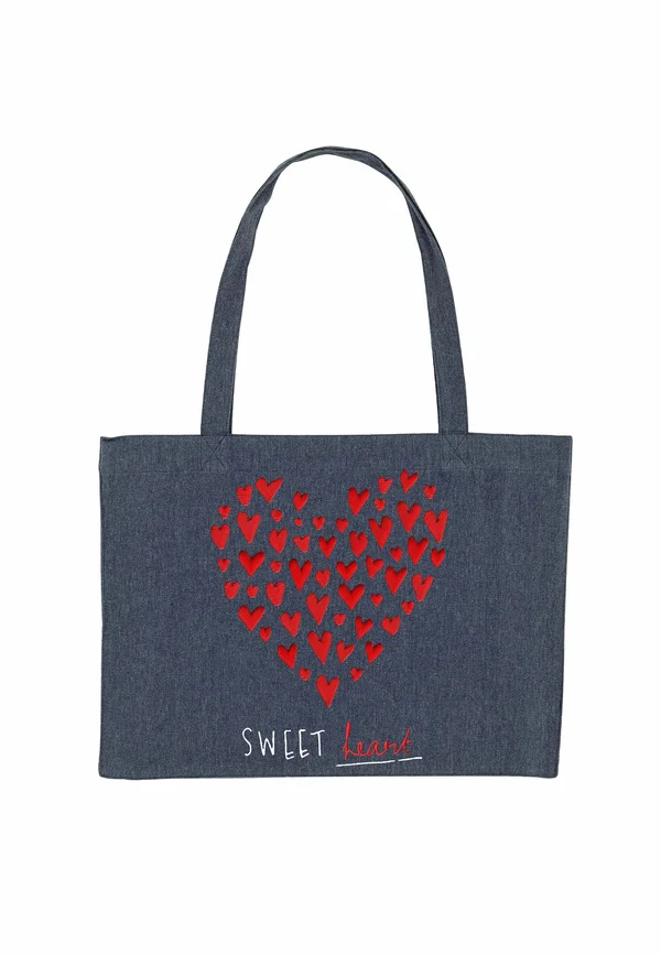 SWEET PRINT - Tote bag - blue