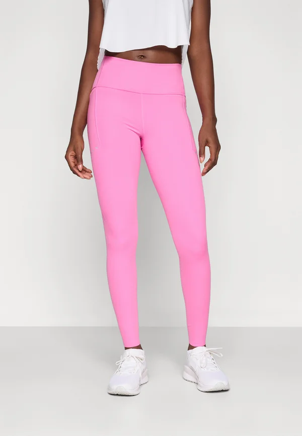 SWIFT - Running tights - playful pink/reflective silver-coloured