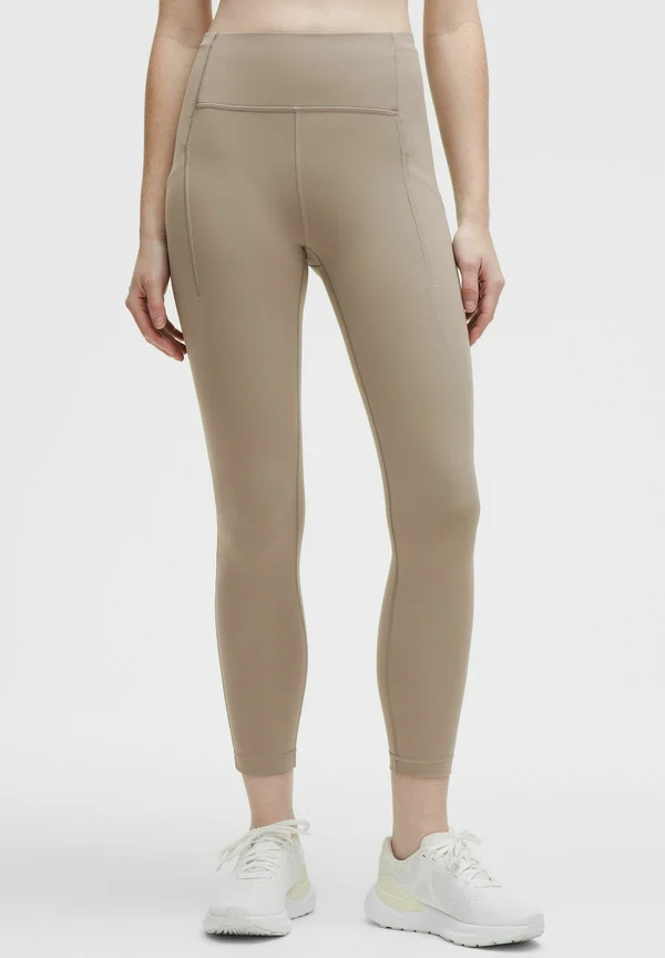 Swift Speed High-Rise 64cm - Leggings - warm ash grey