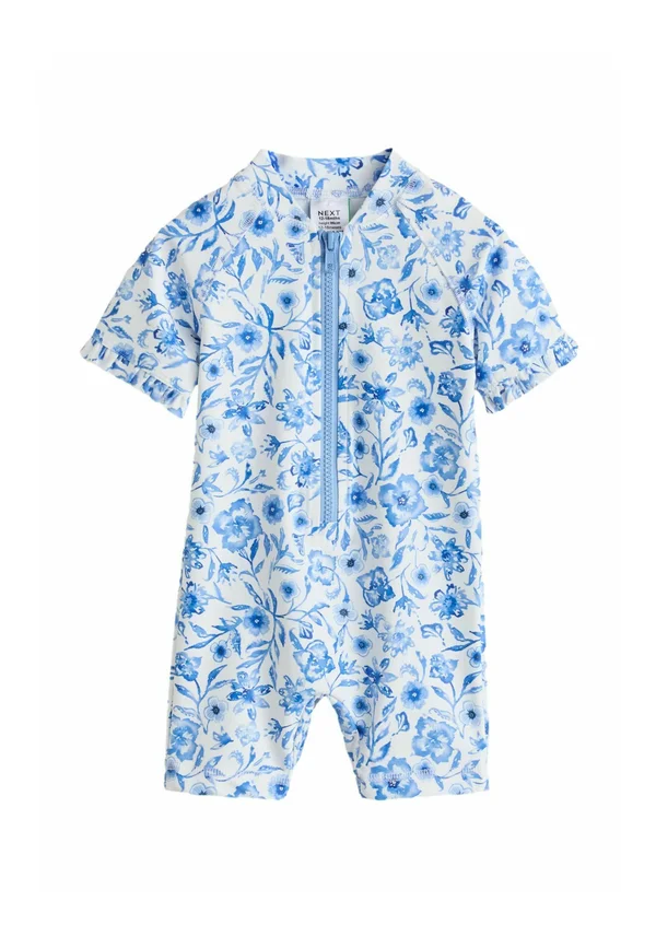 Swimsuit - blue floral