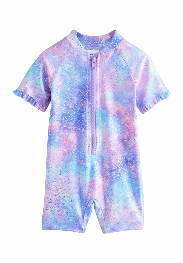 Swimsuit - purple foil