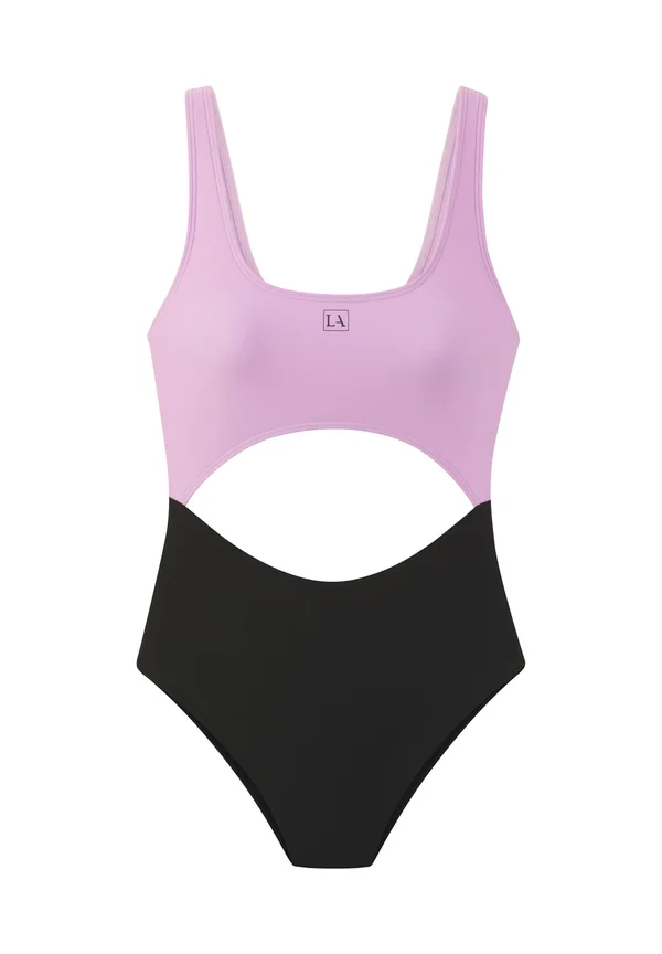 Swimsuit - schwarz rosa