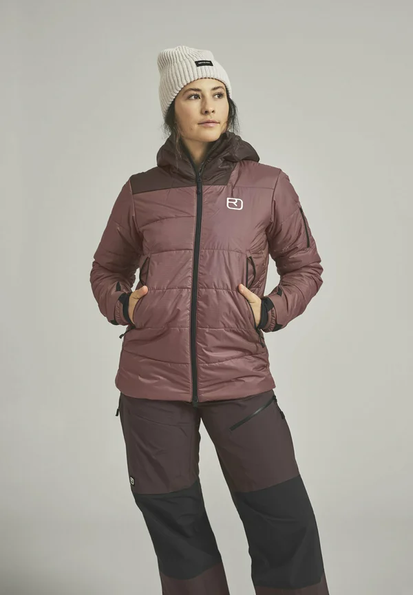 SWISSWOOL ZINAL - Down jacket - chestnut