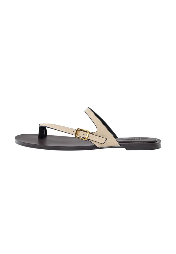 T-bar sandals - beige