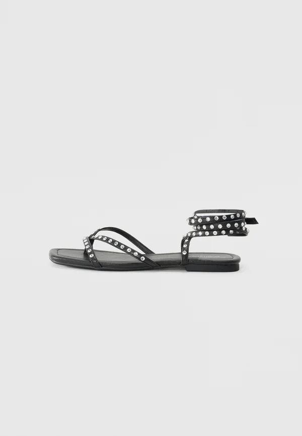 T-bar sandals - black