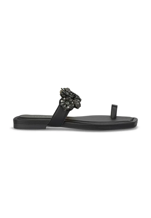 T-bar sandals - black