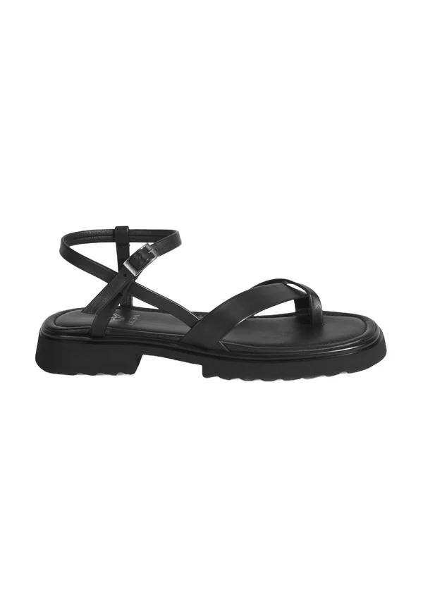 T-bar sandals - black