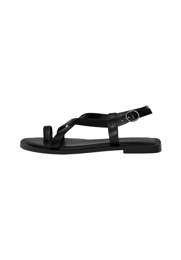 T-bar sandals - black