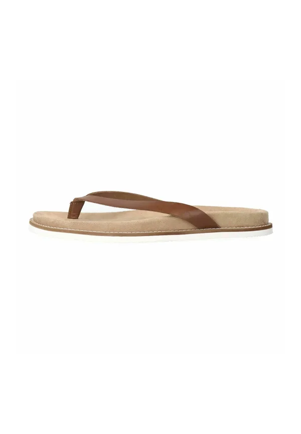 T-bar sandals - cognac