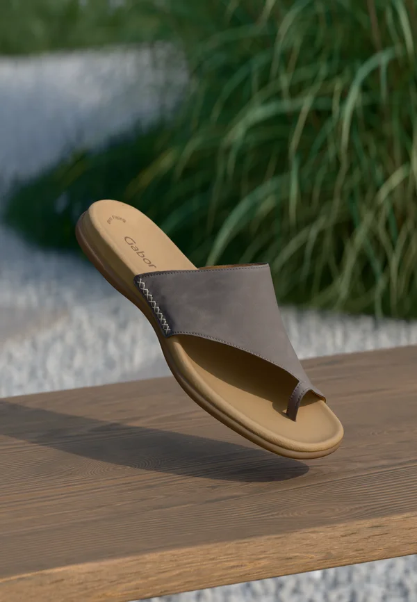 T-bar sandals - fumo