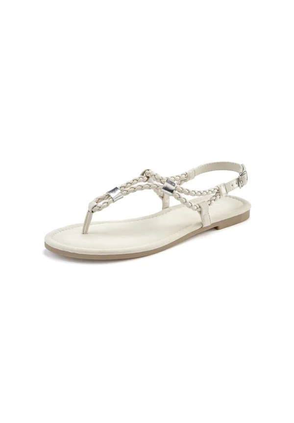 T-bar sandals - hellbeige