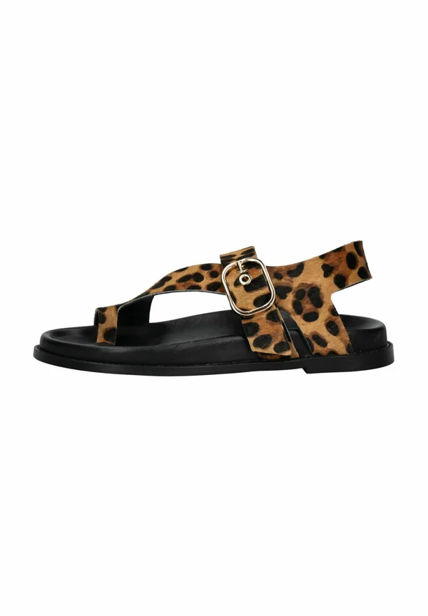 T-bar sandals - leopard yti lyi